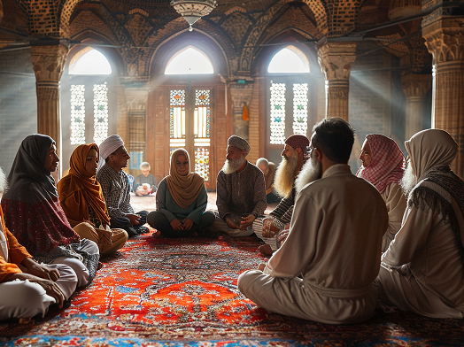 God created the universes, including the planet on which we live.