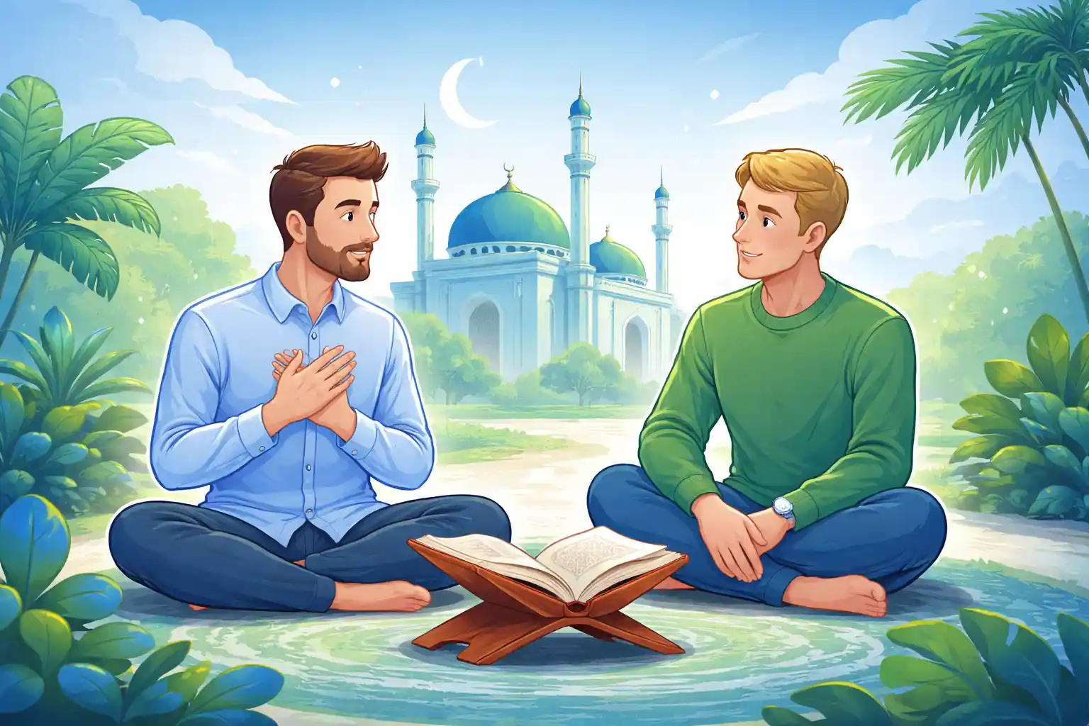 Can White People Become Muslim?