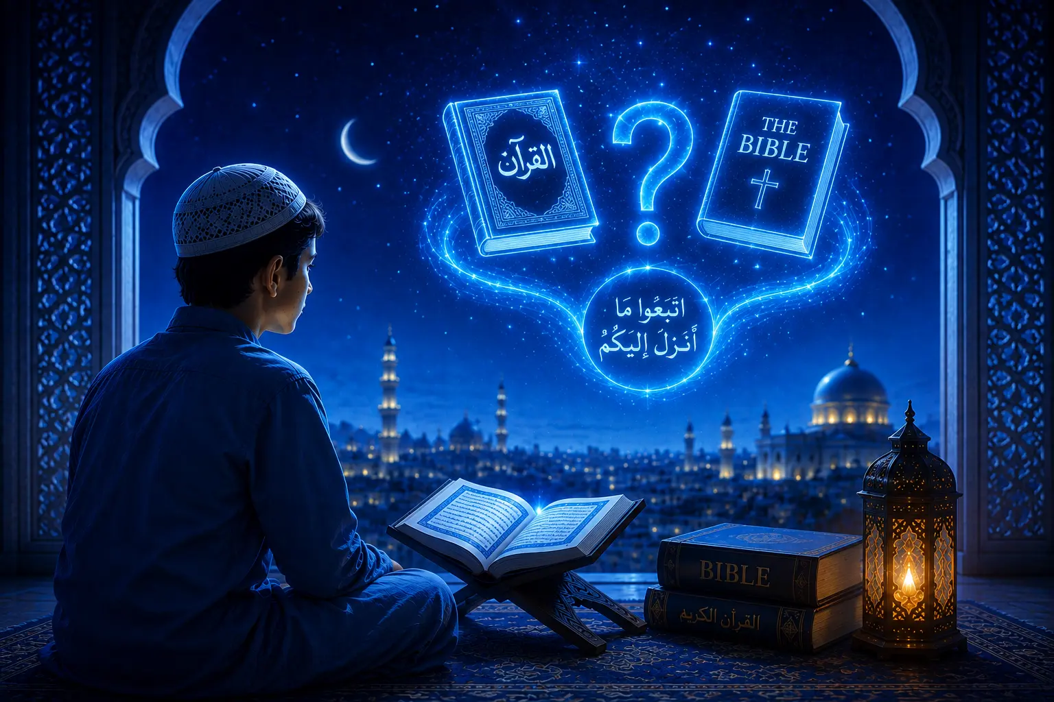 Does the Quran Say to Follow the Bible?