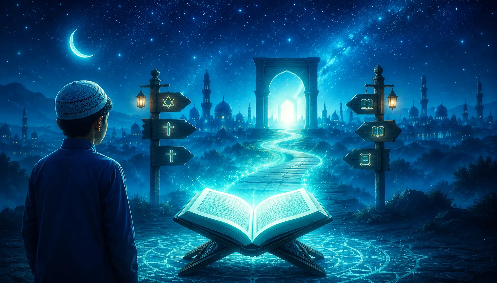 Does the Quran Say to Go to the People of the Book?