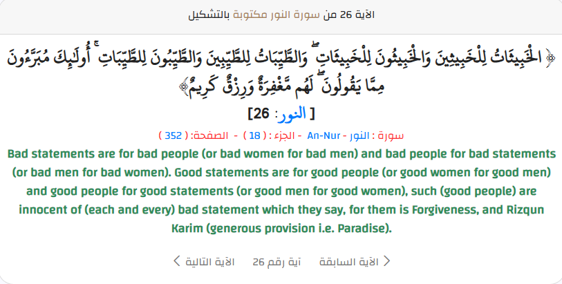 What Does the Quran Say About Good Men Being for Good Women?